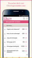 screenshot of ELTERN - Schwangerschaft & Bab