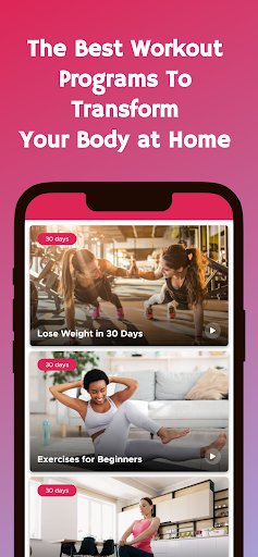 Workouts at Home for Women Screen 3