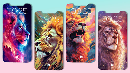 Lion Wallpaper HD :Wild Animal Screen 3