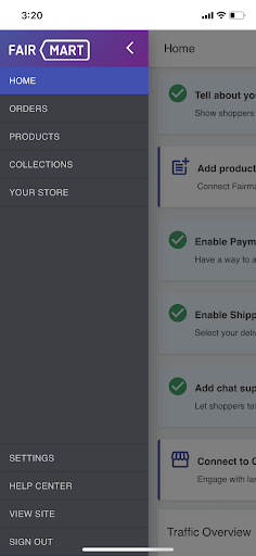 My Fairmart Screen 3