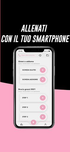 Android application MeLab - Workout screenshort