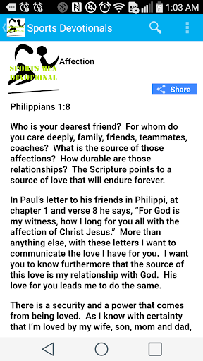 Sportsmen  Devotionals Daily