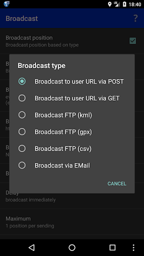 UGL Broadcast Plug-in Screen 2