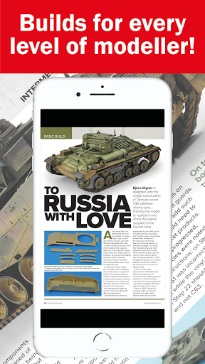 Screenshot of Airfix Model World Magazine