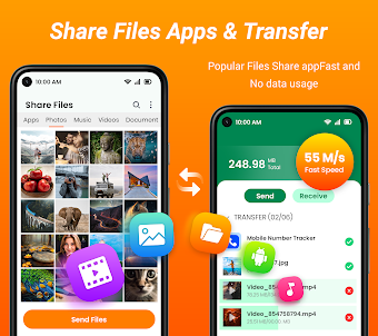 Sender - Share & Transfer
