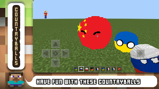 Mob Countryballs Mod for MCPE