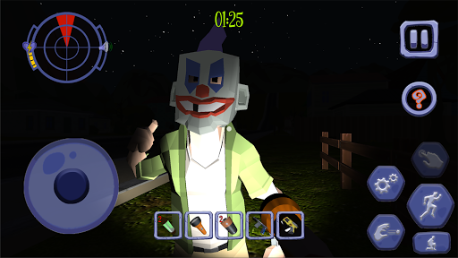 Scary Clown Man Neighbor. Seek & Escape screenshots 11