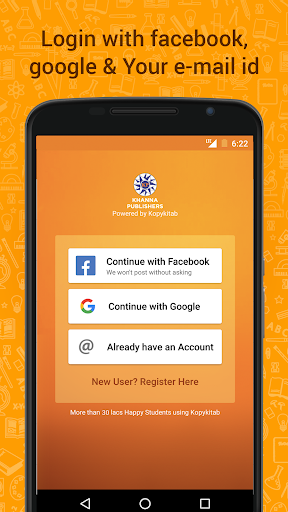 Android application Khanna Publishers Store & eRea screenshort