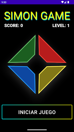 Simon Game Screen 2