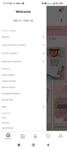 SS Transfers Screen 2