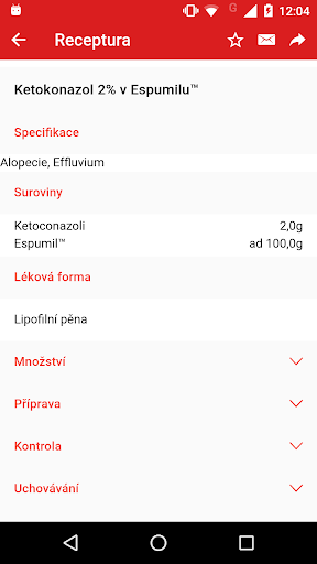 Fagron RecApp Screen 3