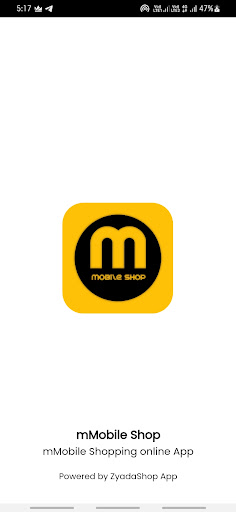Android application mMobile Online Shopping App screenshort