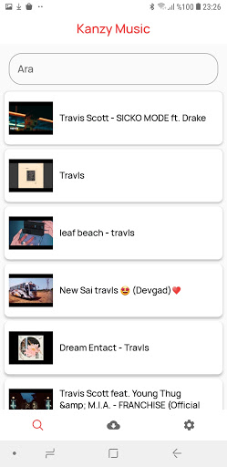Kanzy Music Screen 2