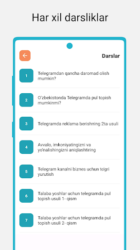 Internetda Pul Ishlash Screen 3