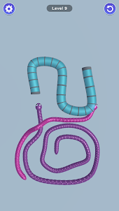 Tangle Snake: 3D Knot