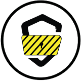 Woman Safety Shield Protection icon