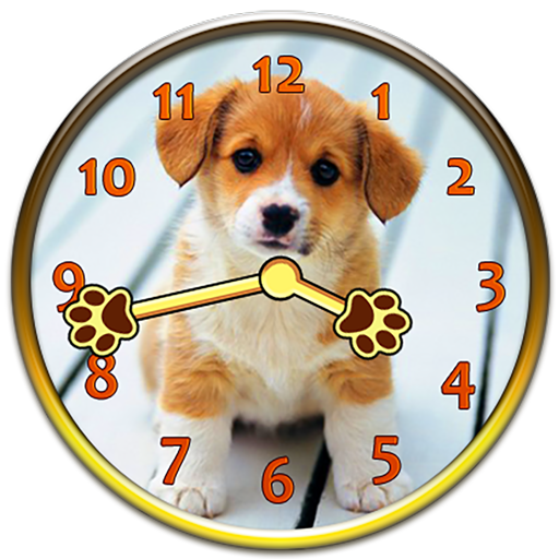 Sweet Puppy Analog Clock 2.0.1 Icon