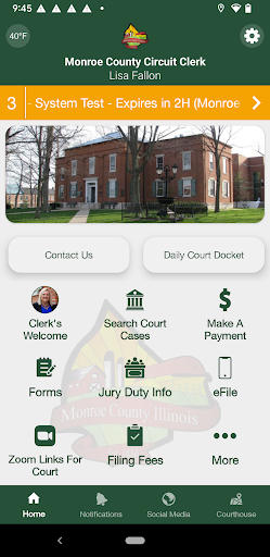 Android application Monroe Circuit Clerk IL screenshort