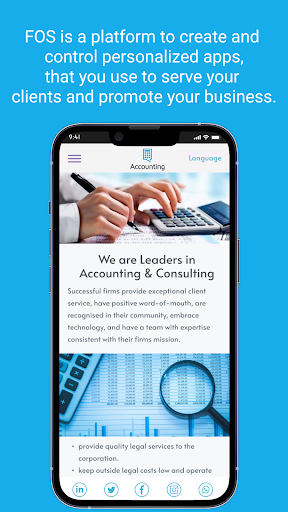 Android application FOS screenshort