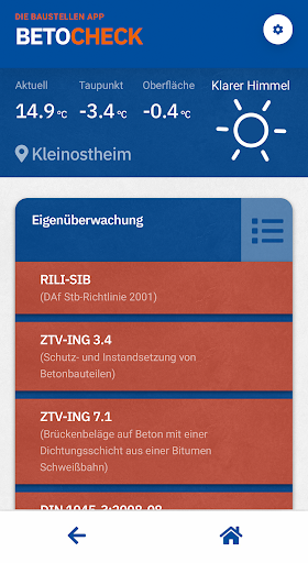 Android application BetoCheck screenshort