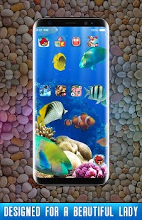 Fish Live Wallpaper Aquarium P لقطة شاشة