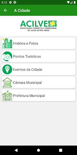 Android application ACILVE Lucas do Rio Verde screenshort