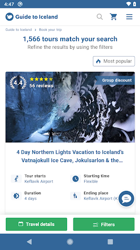 Guide to Iceland Screen 2