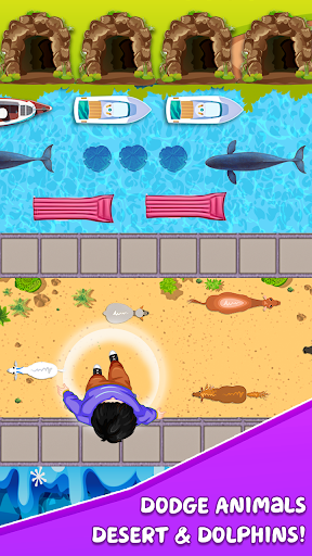 City Traffic Road Cross Game Screen 3
