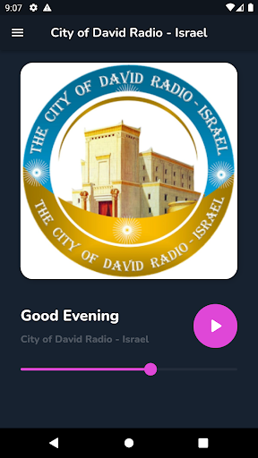 City of David Radio - Israel Screen 2