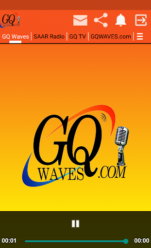 Android application GQ WAVES RADIO screenshort