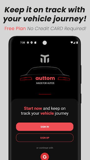 Android application Auttom screenshort