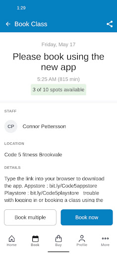 Code 5 Fitness Screenshot 3 - AppWisp.com