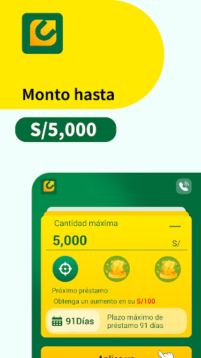 Android application U Préstamo-hasta S/5000 screenshort