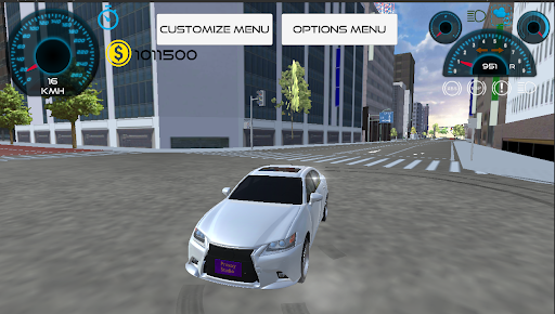 Android application Lexus City Drift Game 2021 screenshort