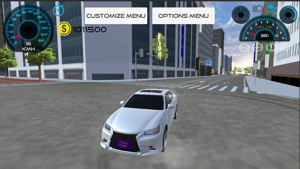Lexus City Drift Game 2021 banner
