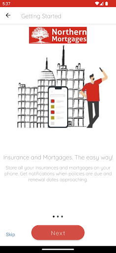 Northern Mortgages Screen 2