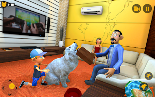 Virtual Family: My Dog Town Happy Life Game 1.0 APK screenshots 5