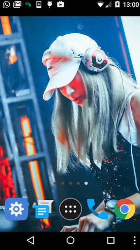 dj girl wallpaper Screen 2