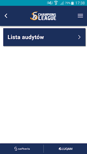 Android application Liga Mistrzów 5S screenshort