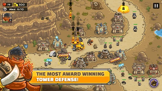 Екранна снимка на Kingdom Rush Frontiers TD