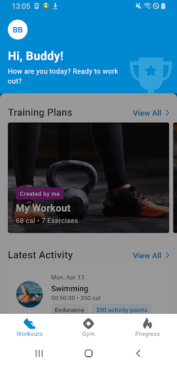 Android application Dow Bay Area Family YMCA screenshort