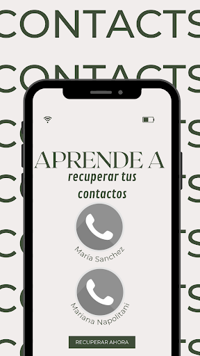 Como recuperar contactos Screen 3