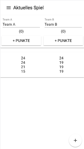 Android application Bummerl Liste screenshort