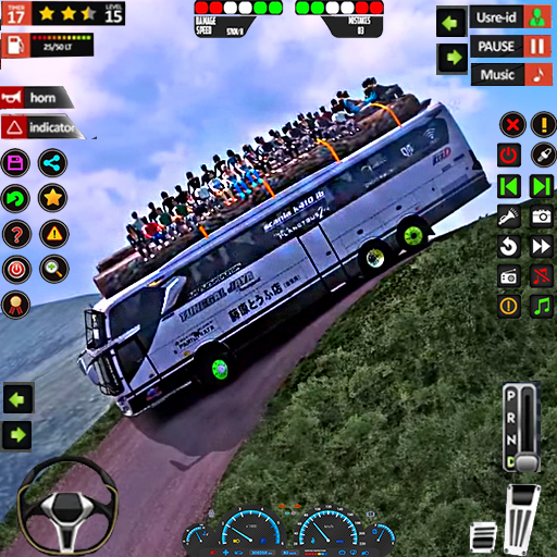 Euro Bus Driving Coach Bus logo