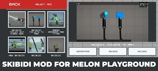 Mod Skibidi For melon