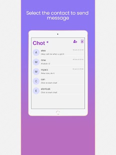 Chot: Secure Instant Messaging Screenshot