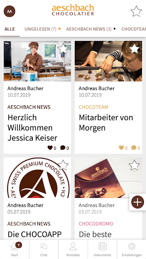 Android application AeschbachApp screenshort