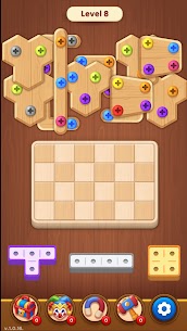 Wood Block: Screw Puzzle 5