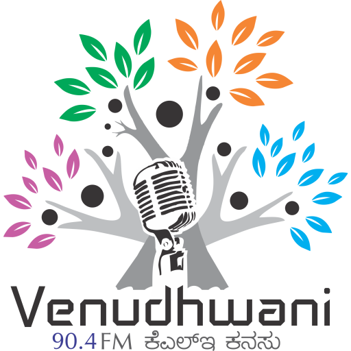KLE Venudhwani 90.4 FM logo