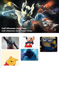Call Ultraman Zero Fake Video 5.0 APK + Mod (Unlimited money) untuk android